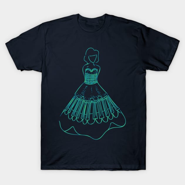 Dressy Woman T-Shirt by fruitfulart